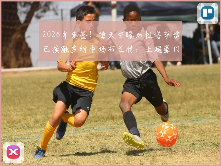 2026年免签！德天空曝加拉塔萨雷已接触多特中场布兰特，土超豪门引援锁定德国国脚